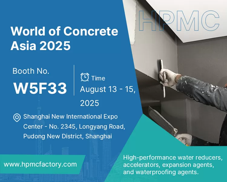 Hebei Haoshuo Chemical sincerely invites you to visit WOCA2025 Asian Concrete Exhibition