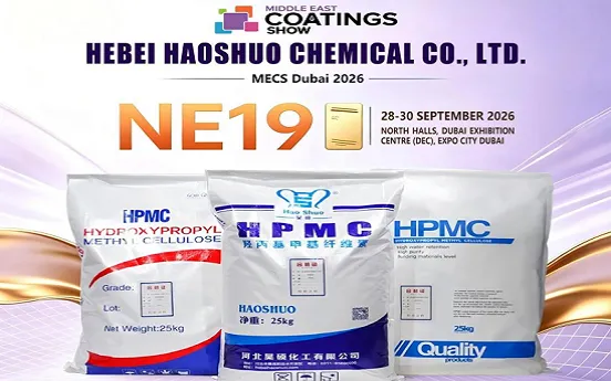 Meet Haoshuo Chemical at MECS 2026